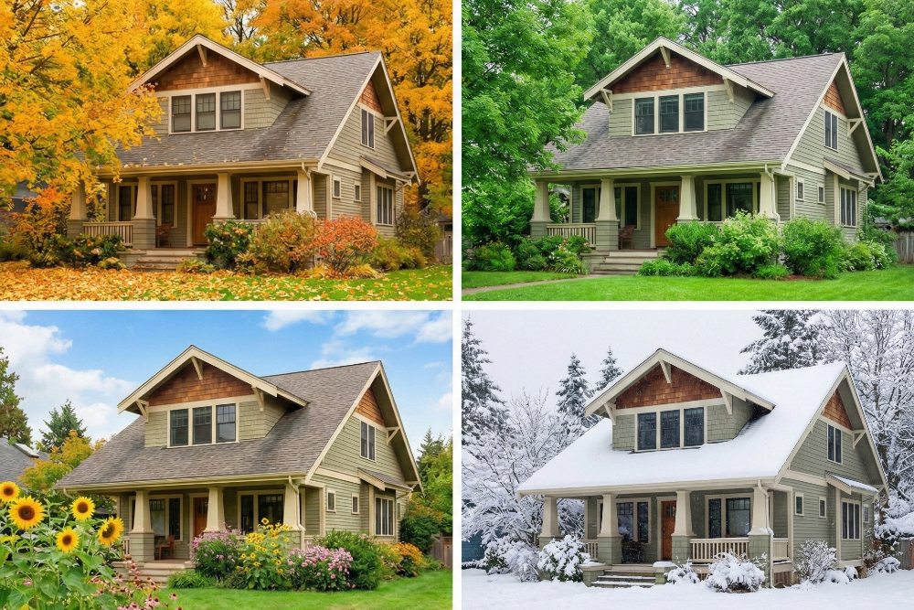 Cincinnati Weather and Your Roof: How to Prepare for All 4 of Cincinnati’s Seasonal Roof Challenges…